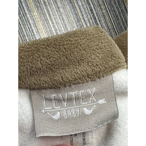 Levtex Baby Brown Deer Lovey Reindeer Security Blanket Stuffed Animal Toy - Picture 7 of 11